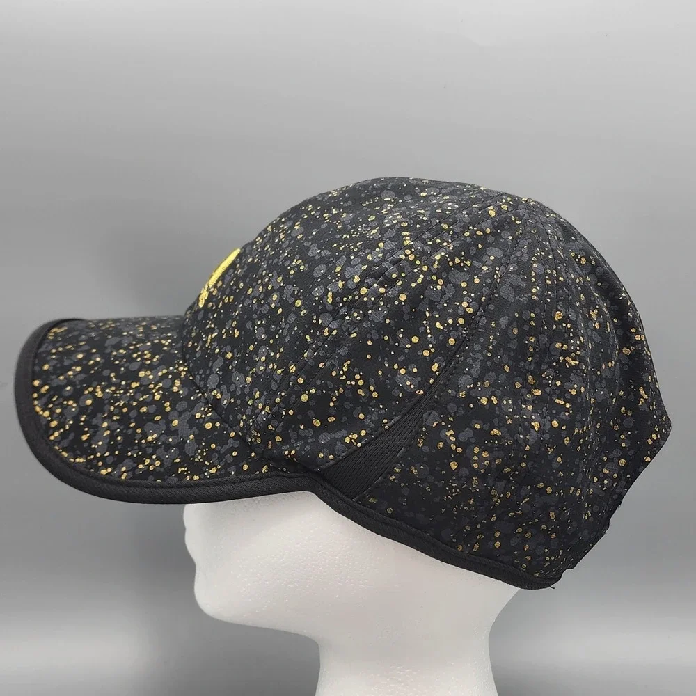 Adidas Adizero Extra Cap Hat Gold Speckle Pattern Youth Adjustable